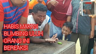 Reaksi Orang Makan Blimbing Uluh / Belimbing Jawa yang sangat asam lucu dan menantang