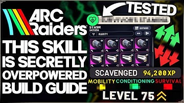 Arc Raiders - This is Secretly OP - INFINITE Rare Items & Real BEST Skill Build Guide - FAST Levels!