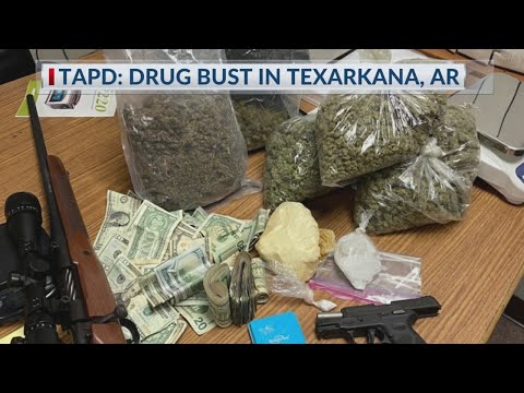 Texarkana police arrest charge man with drugs gun possession