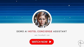 Meet the Future: AI Digital Hotel Concierge in Action!