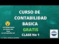 CURSO DE CONTABILIDAD BÁSICA PARA PRINCIPIANTES 2021 GRATIS  CLASE 1