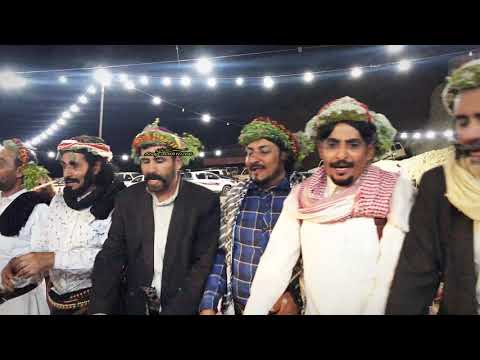 فن اللعبه من تهامة قحطان في حفل زواج ابناء ال ابو صبخه ال سلامة