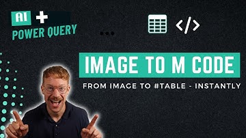 AI + Power Query (Ep. 2): Turn Table Images into M Code with AI