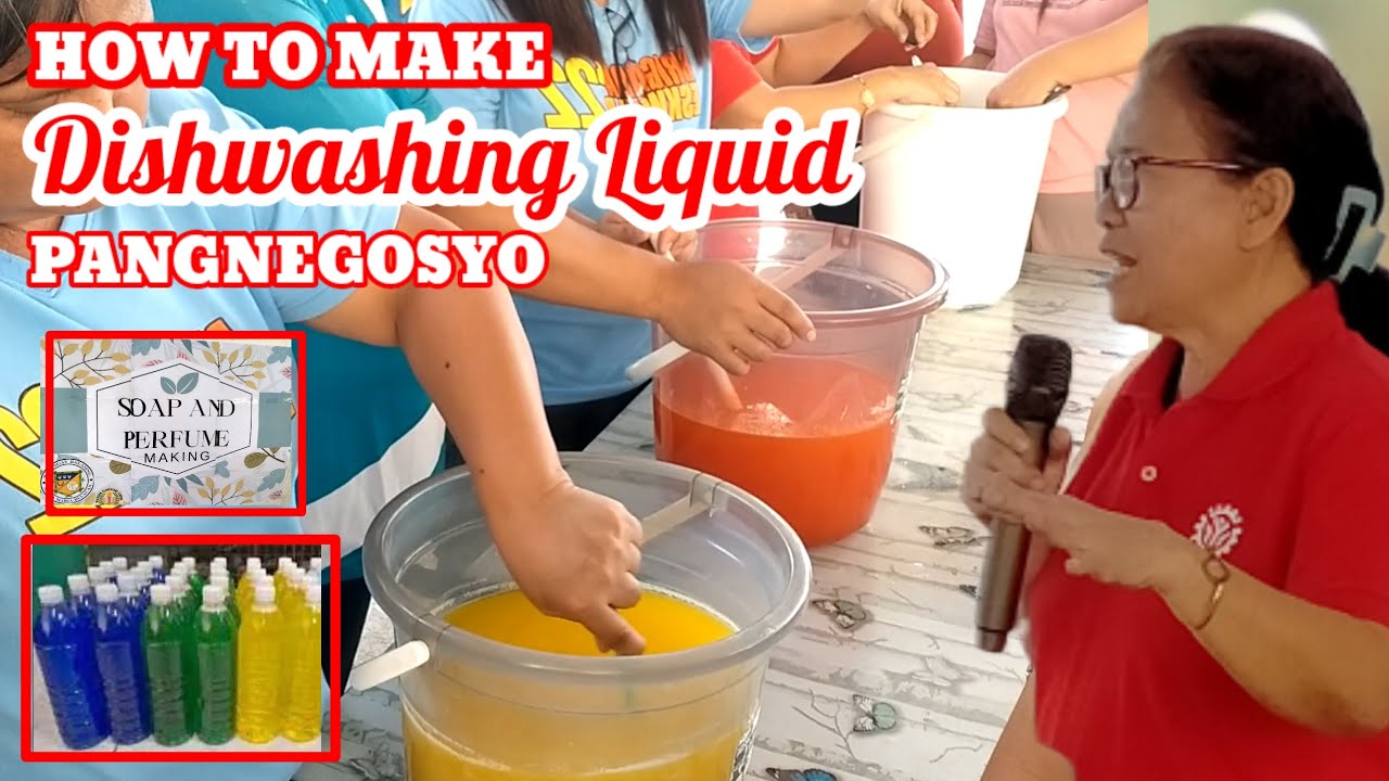 PAANO GUMAWA NG MURANG DISHWASHING LIQUID MAY ANTI BAC / PATOK NA ...