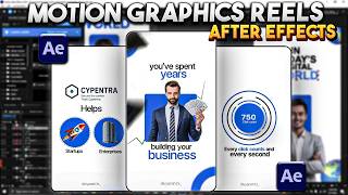 How to Create Motion Graphics Reels in After Effects | Beginner Tutorial Update