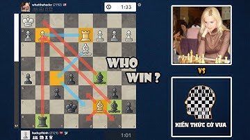 Trận Đấu Với Nữ Kỳ Thủ Xinh Đẹp Người Mỹ Elo 22xx Gây Cấn Đến Những Giây Cuối Cùng