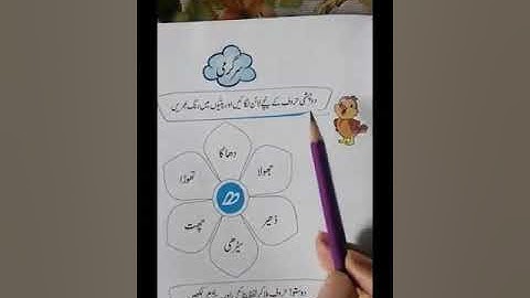 15/7/20 Class Prep Urdu Activity