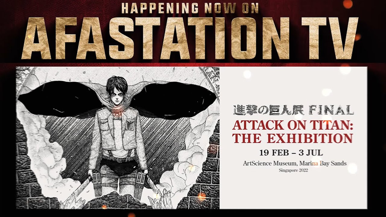 Attack on Titan exhibition: Experience the Colossal Titan