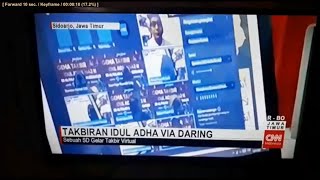 Liputan Kegiatan Takbir Virtual Idul Adha 1442 H