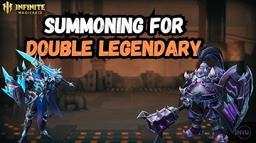 Infinite Magicraid (IMR): Pulling for double legendary event | Surtur Banner