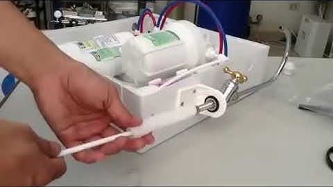 Hướng dẫn lắp đặt máy lọc nước nano Sunny Eco Super 5 từ A-Z