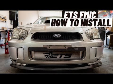 ETS Front Mount Intercooler 2004-2007 Subaru WRX/STI: How To