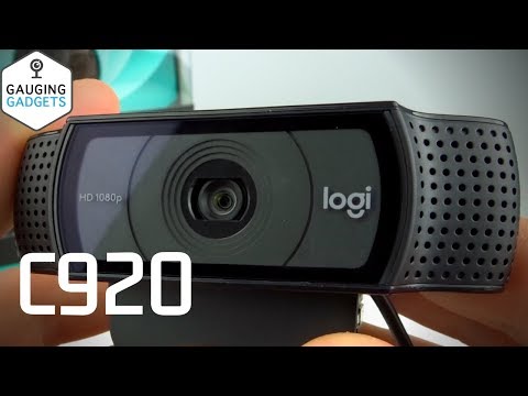 Logitech C920 HD Webcam Review and Setup - C920 Video Test