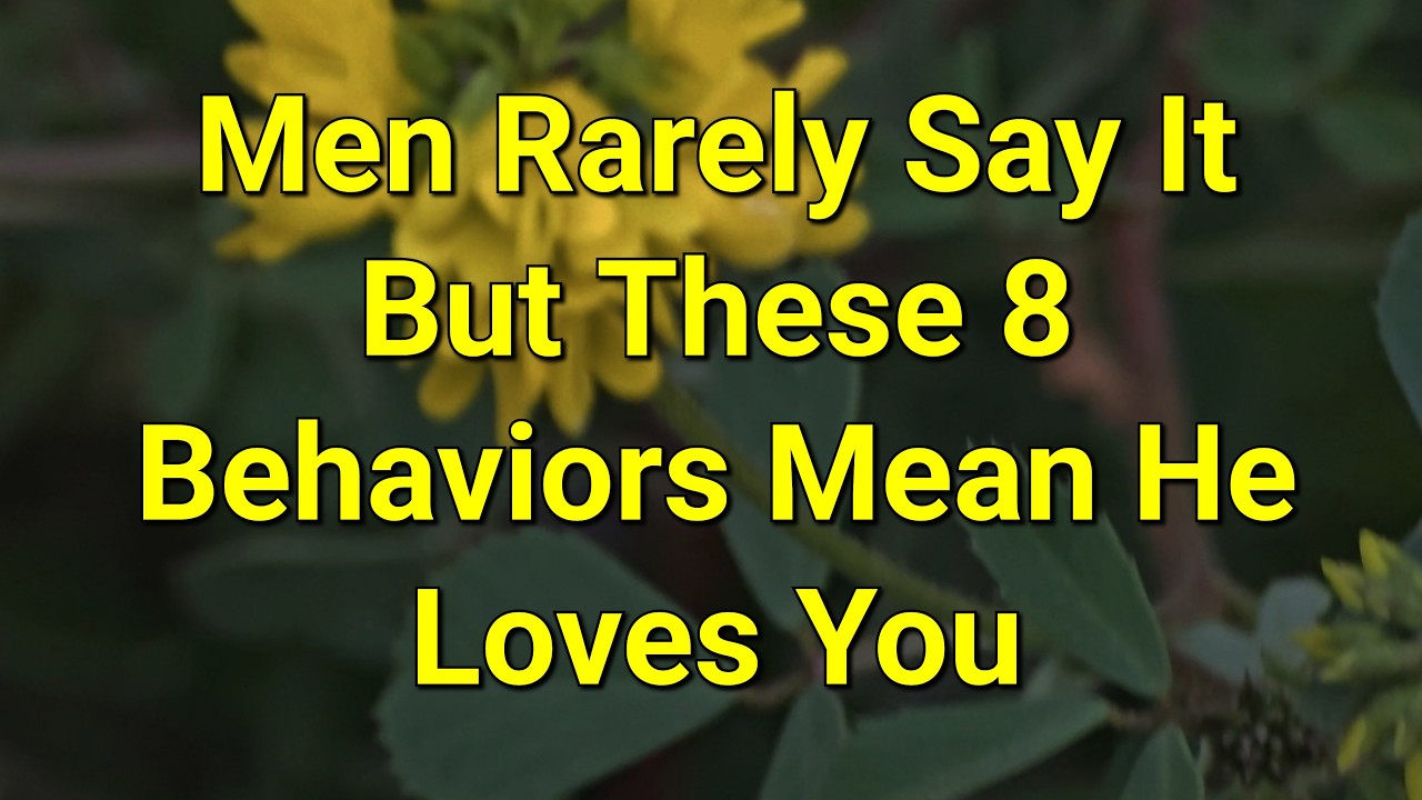 Мужчины редко говорят об этом вслух, но эти 8 моделей поведения означают, что он вас любит... | У...