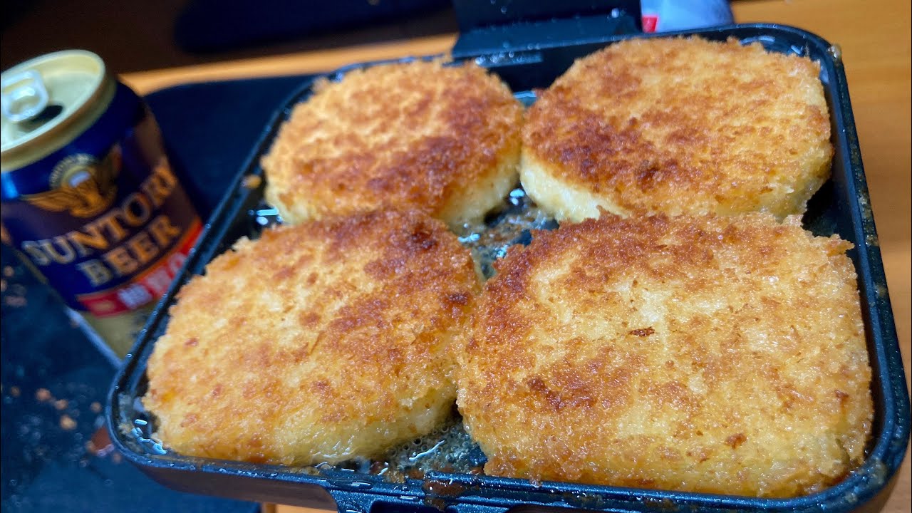ホットサンドメーカーでコロッケを揚げ焼きにするだけの動画 Youtube ホットサンドメーカーでコロッケを揚げ焼きにするだけの動画 Youtube