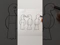 draw Sparrows with word 400 #drawing#trending