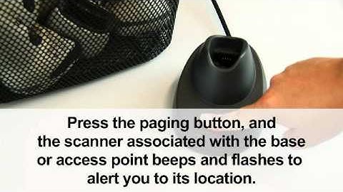 Honeywell 1902 barcode scanner paging