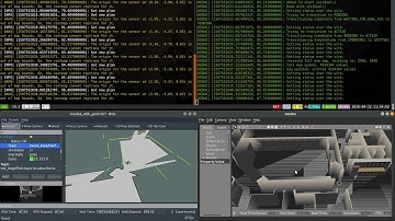 ROS Quadrotor Frontier Exploration Demo