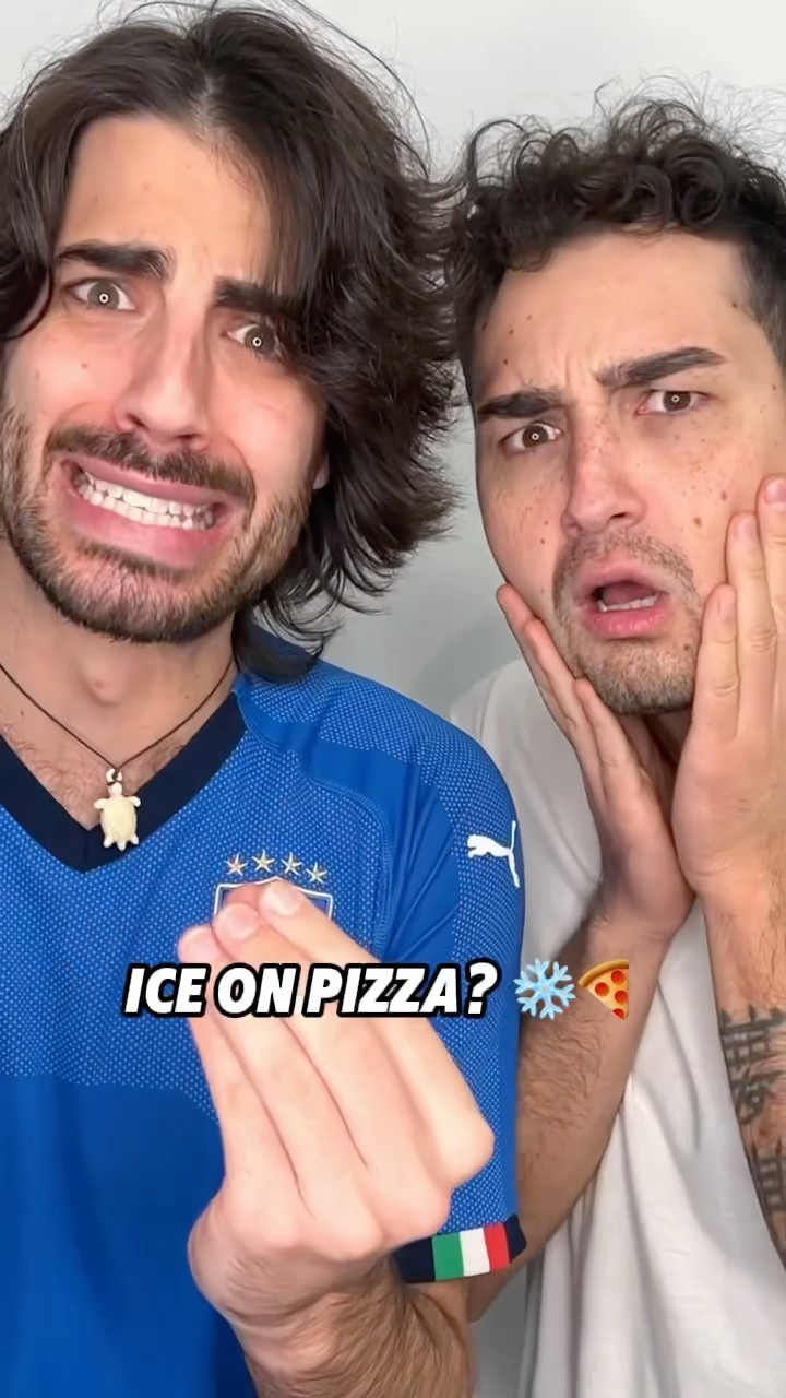 ICE on pizza?