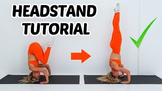 LEARN HOW TO DO A HEADSTAND IN 5 MINUTES FOR BEGINNERS