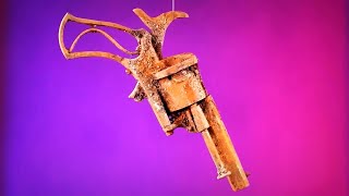 From Rust to Relic: Restoring a Severely Corroded Pistol