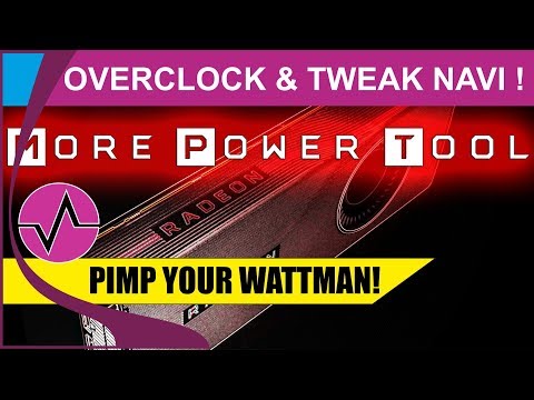 Tweak & Overclock Navi | Break the barriers | MorePowerTool Radeon Software | Free Download