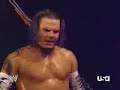 Jeff Hardy swanton bomb on randy orton 1/14/08