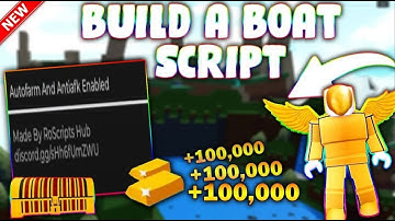 *NEW* Build A Boat For Treasure (PASTEBIN 2025) (INF GOLD, AUTOFARM, FLY SPEED, NO DAMAGE )