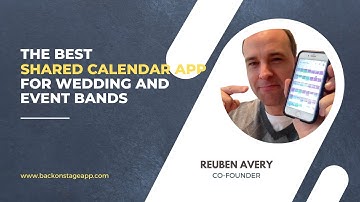 The Best Shared Calendar App For Wedding And Event Bands