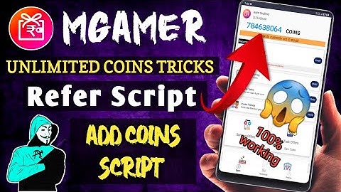 MGAMER SCRIPT LINK | Mgamer refer bypass script | MGamer Unlimited refer script