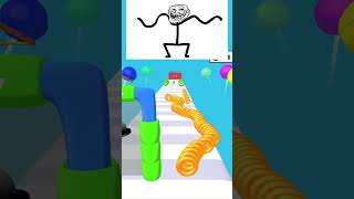 Slither Runner Funny Circles TF Edition #shorts #trollface #troll #meme screenshot 4