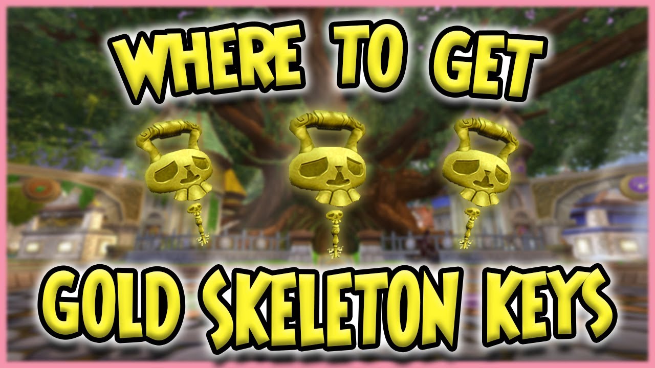 Wizard101 brings out a new gold skeleton key boss with 'valuable' loot