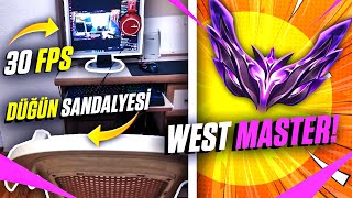 Düğün sandalyesi ve kare monitörle West master olan izleyicim screenshot 2