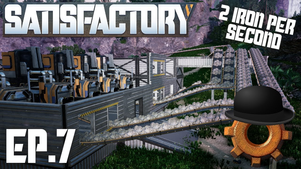 Satisfactory Alpha Ep7 Splitters and Mergers YouTube