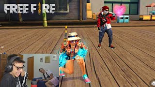 FINGI SER MENINA e OLHA O QUE ELE FEZ! FREE FIRE