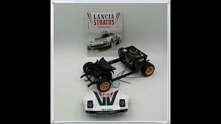 Lancia Stratos N 52 aggiungiamo paratia parafiamma e innesto tubo aria Edizione Centauria scala 1:8