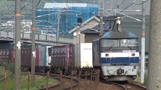 【4K】JR山陽本線　EF210-155号機牽引　貨物列車