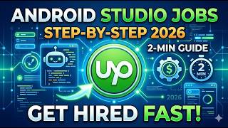 Android Studio Jobs on Upwork Step by Step 2026  2 Min