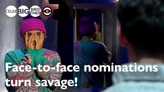 The Housemates let it all out in face-to-face nominations | Celebrity Big Brother 2024