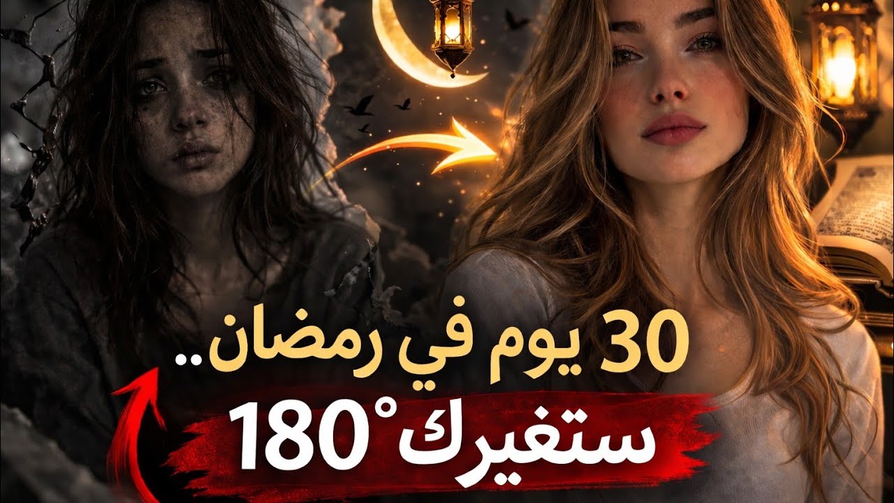 30 يوم حتغير حياتك 180 درجة في رمضان 🌛✨ من ضياع الى إنجاز حقيقي !