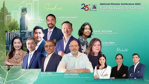 National Director Conference 2024 l Sustainable Future: The Board as a Catalyst for Value