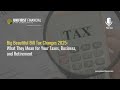 Big Beautiful Bill Tax Changes 2025 What They Mean for Your Taxes, Business, and Retirement