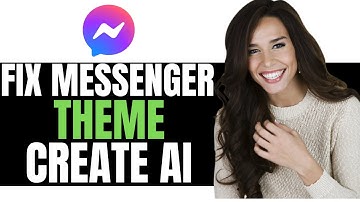 NEW! HOW TO FIX MESSENGER THEME CREATE WITH AI OPTION NOT SHOWING - (SIMPLE GUIDE)