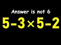 Only Geniuses Solve This Fast | PEMDAS Challenge