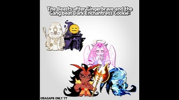 The Beast after Dark Enchantress Cookie is defeated #cookierunkingdom #cookierun #meme #crk #crkedit