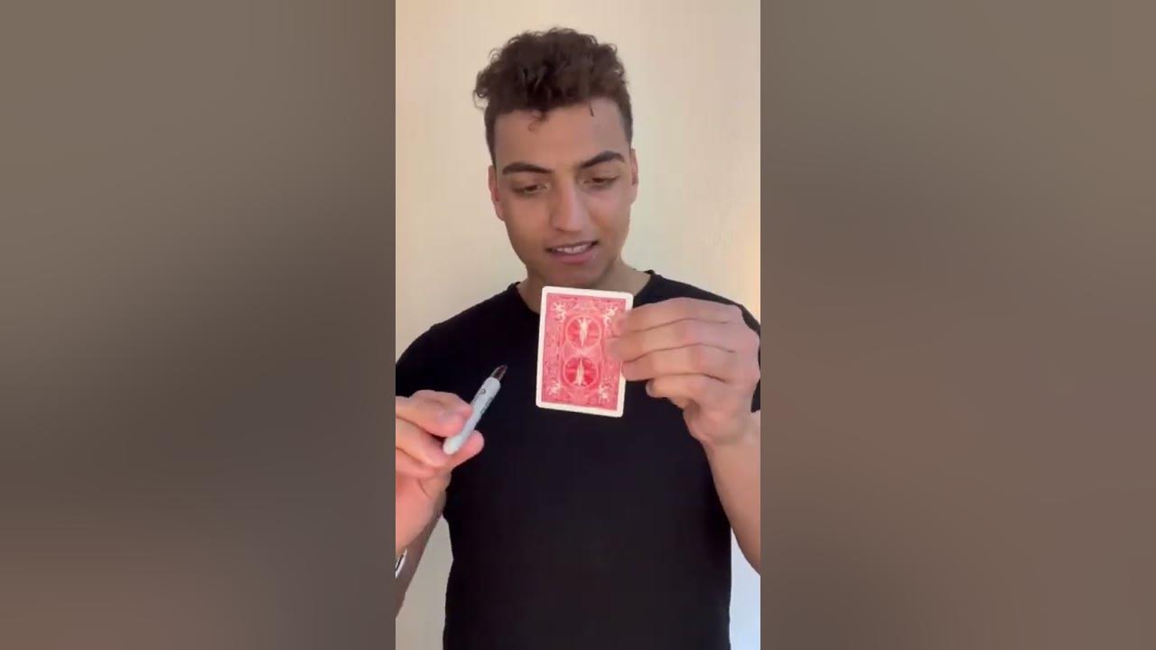 Stift durch Karte!? 😳 #shorts - YouTube