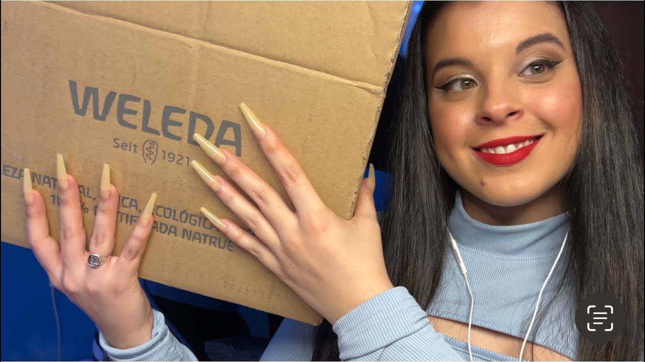 ASMR productos de skincare recibidos ~ susurros, tapping y sonidos relajantes