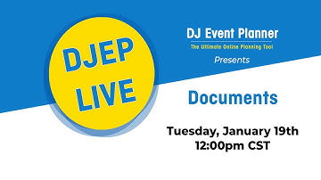 DJEP LIVE -  Documents