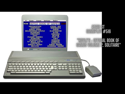 Hoyle's : Official Book Of Games Volume 2. Solitaire (Atari ST / Gameplay #516)