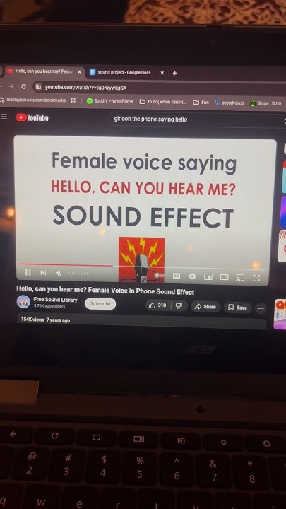 A Female Voice Saying Hello How Are You School project female voice saying hello @FreeSoundLibraryEffects - YouTube